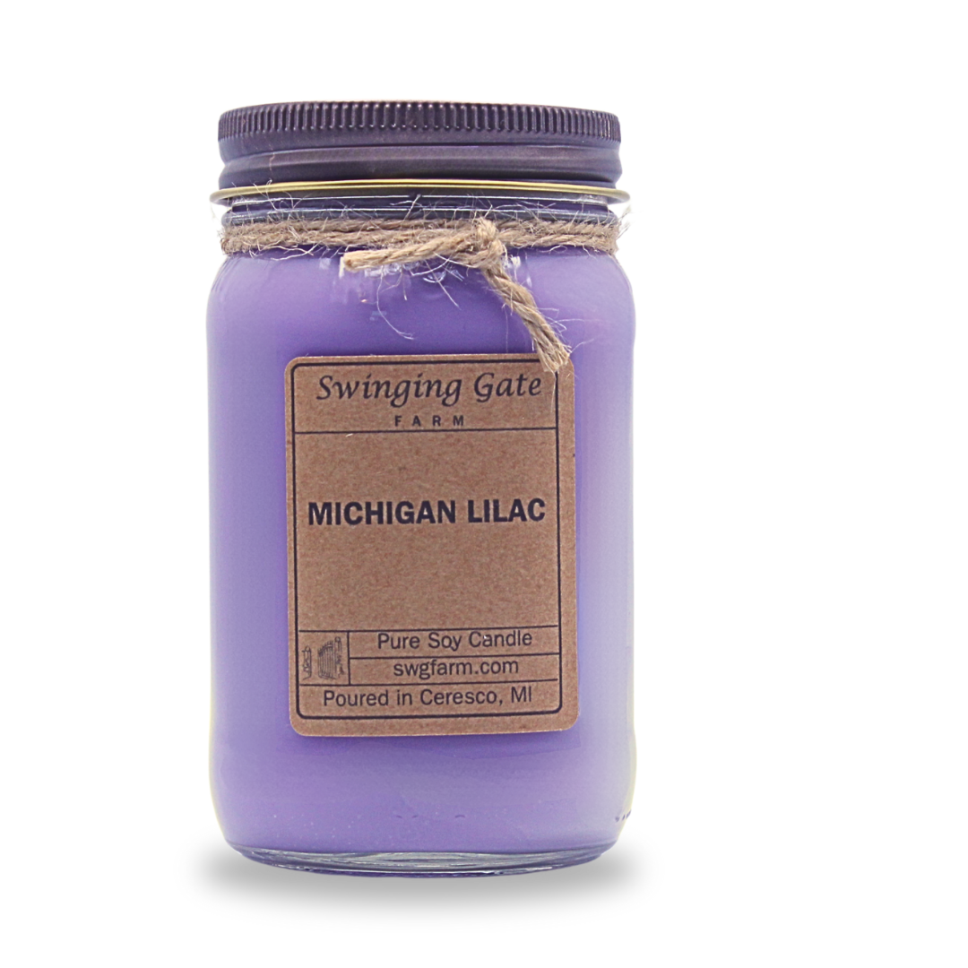 Michigan Lilac - 16oz Candle - Farmhouse Collection