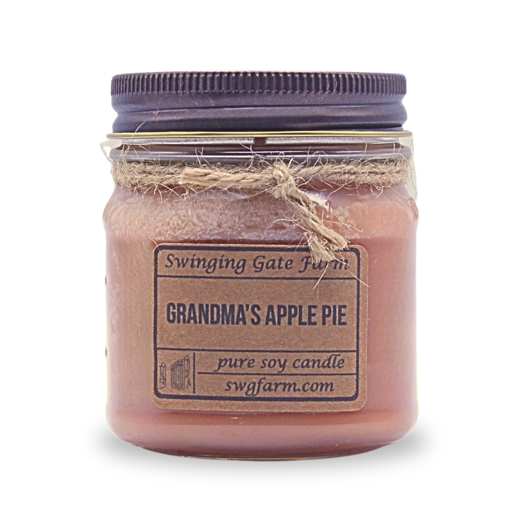 Grandma's Apple Pie - 8oz candle - Farmhouse Collection