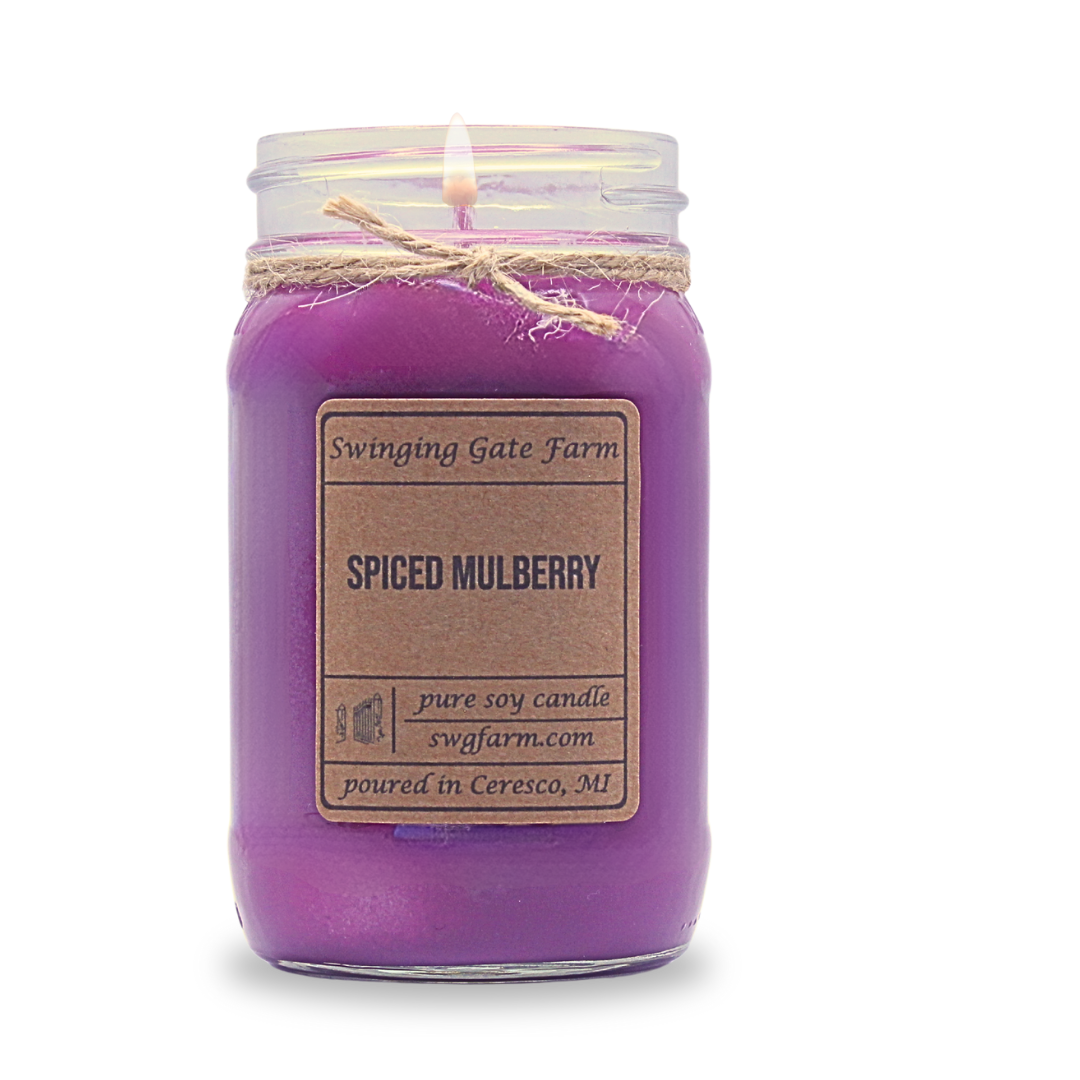 Spiced Mulberry - 16oz candle - Farmhouse Collection