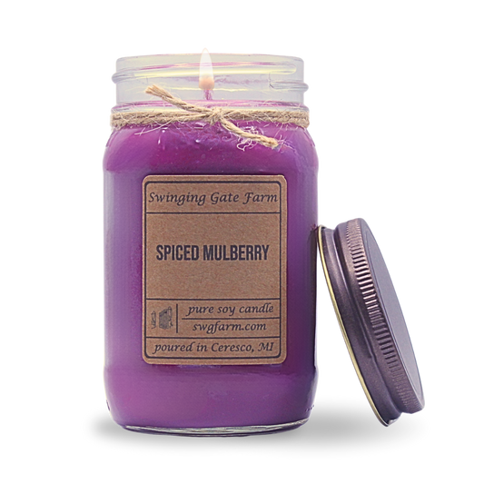Spiced Mulberry - 16oz candle - Farmhouse Collection