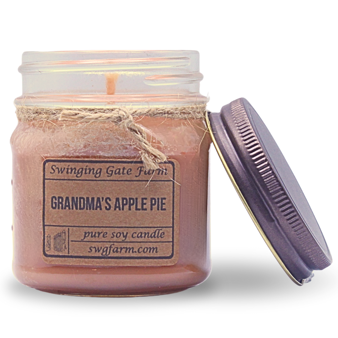 Grandma's Apple Pie - 8oz candle - Farmhouse Collection