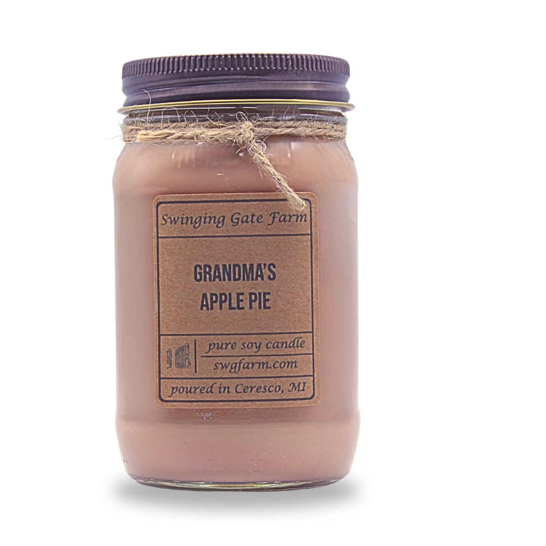 Grandma's Apple Pie - 16oz candle - Farmhouse Collection