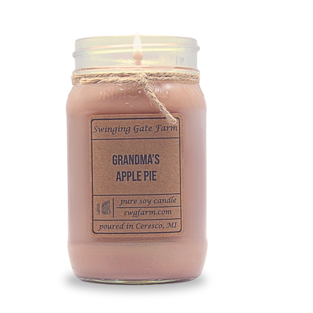 Grandma's Apple Pie - 16oz candle - Farmhouse Collection