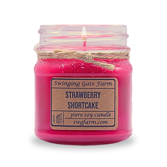 Strawberry Shortcake - 8oz Candle - Farmhouse Collection