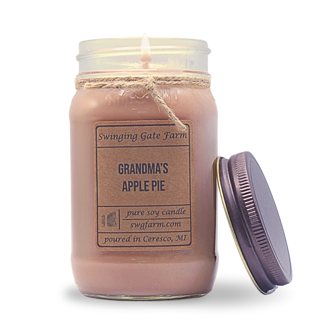 Grandma's Apple Pie - 16oz candle - Farmhouse Collection