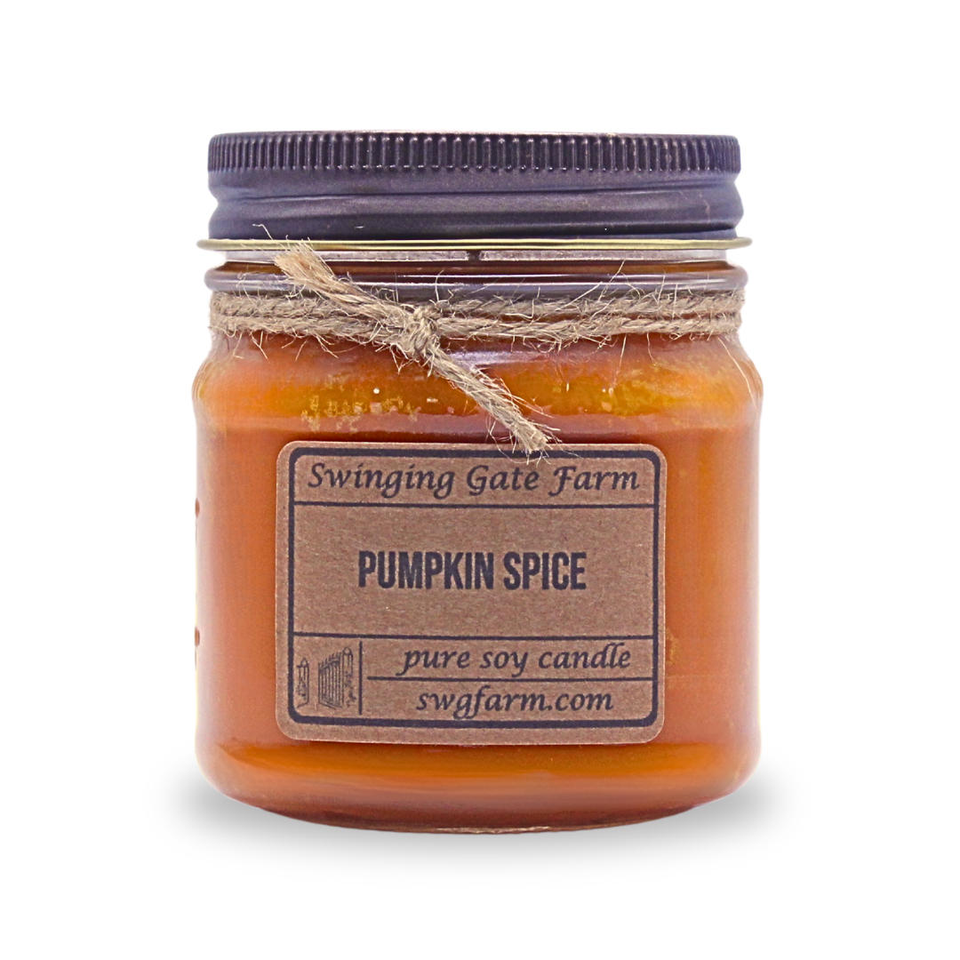 Pumpkin Spice - 8oz candle - Farmhouse Collection