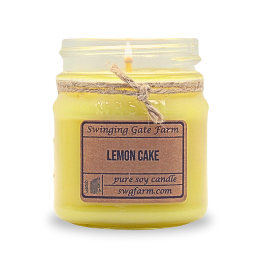 Lemon Cake - 8oz Candle - Farmhouse Collection