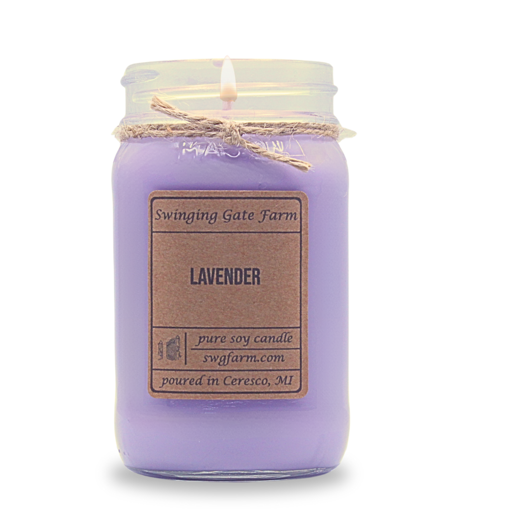Lavender - 16oz Candle - Farmhouse Collection