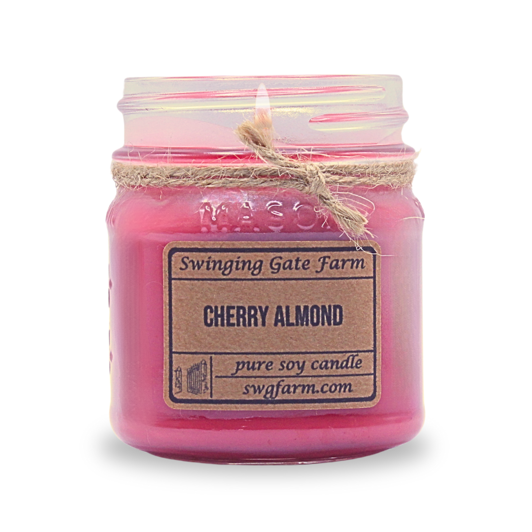 Cherry Almond - 8oz Candle - Farmhouse Collection