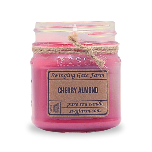 Cherry Almond - 8oz Candle - Farmhouse Collection