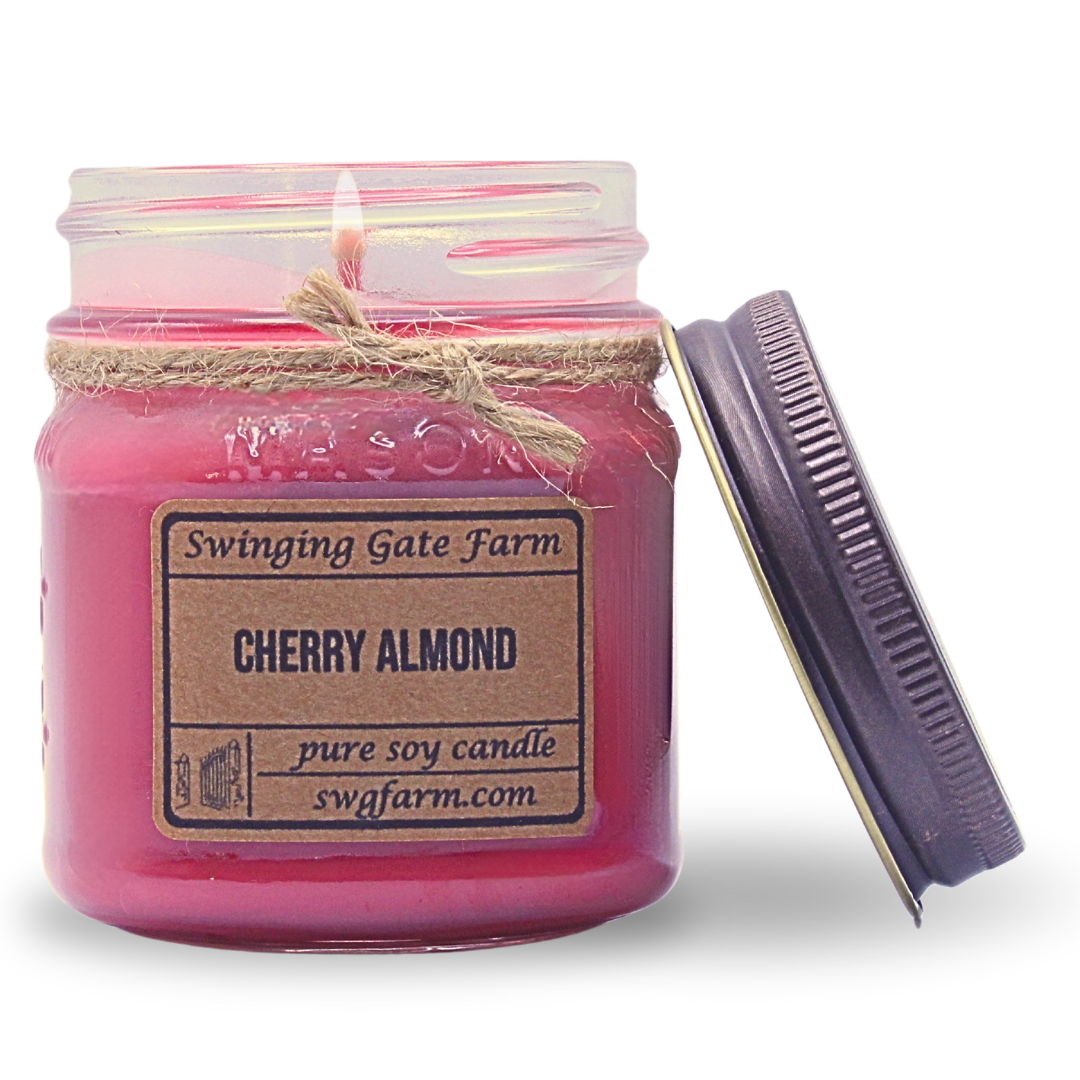 Cherry Almond - 8oz Candle - Farmhouse Collection
