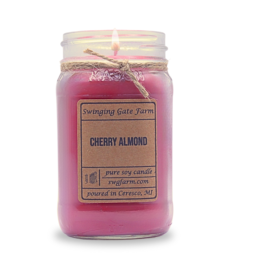 Cherry Almond - 16oz Candle - Farmhouse Collection