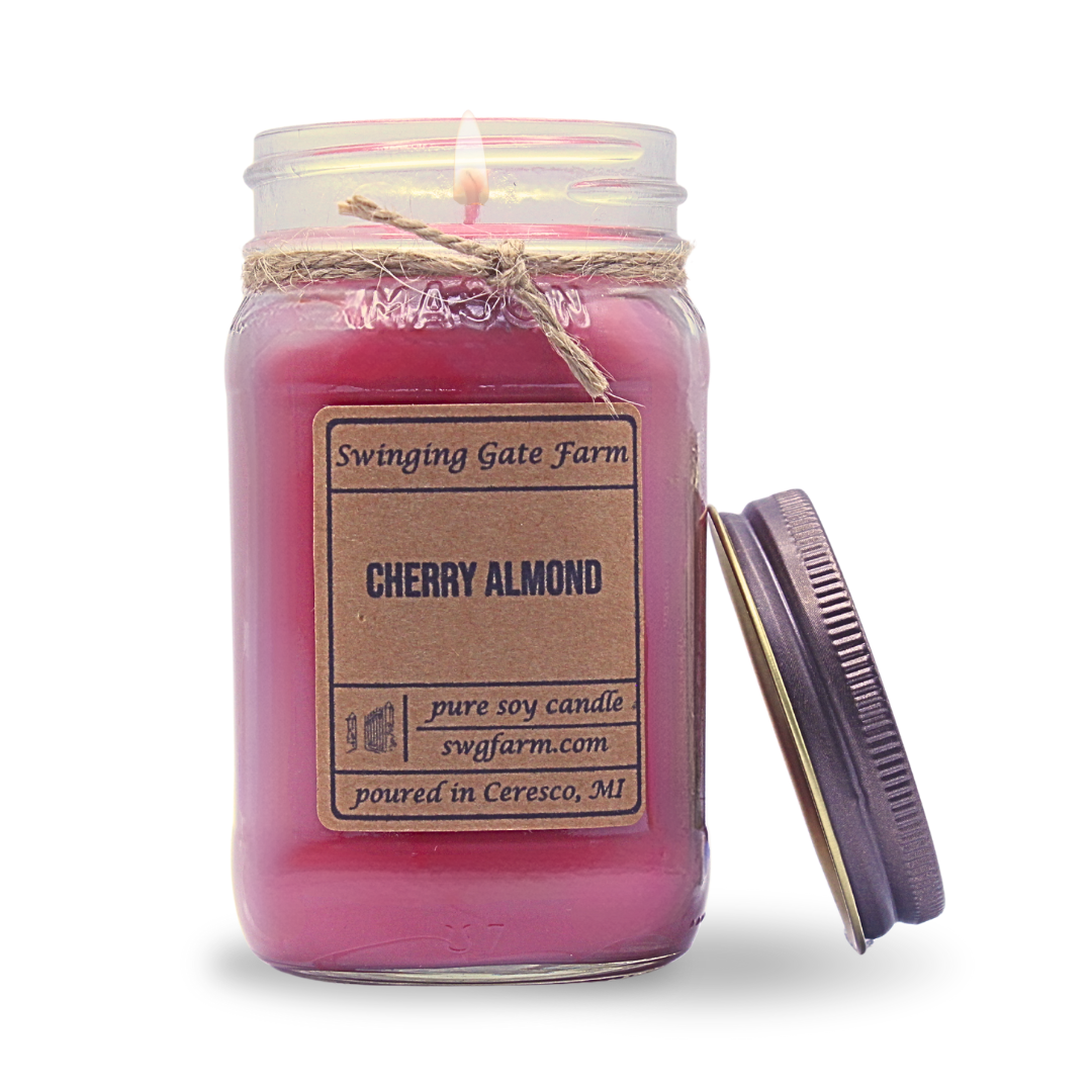 Cherry Almond - 16oz Candle - Farmhouse Collection