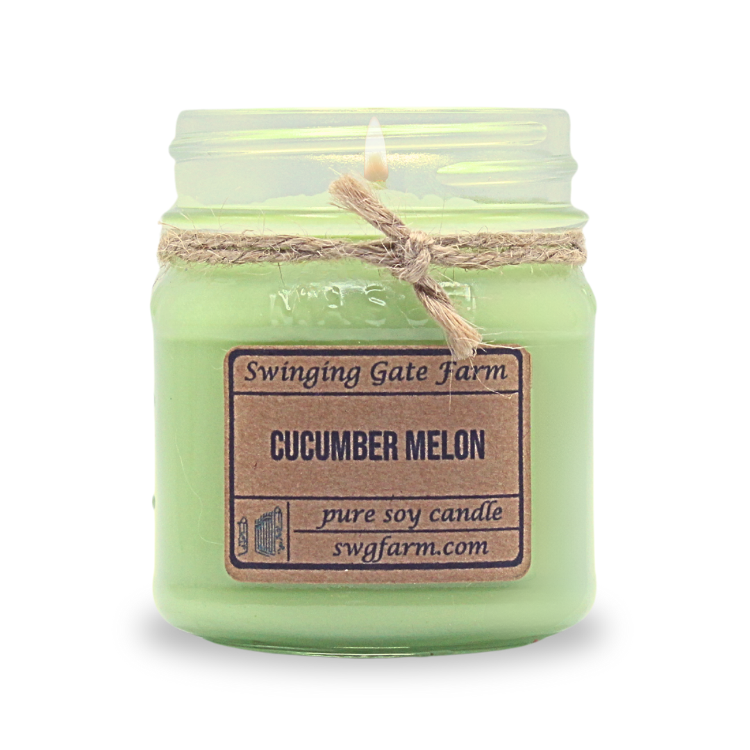 Cucumber Melon - 8oz candle - Farmhouse Collection