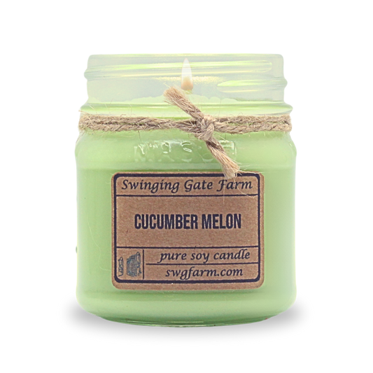 Cucumber Melon - 8oz candle - Farmhouse Collection