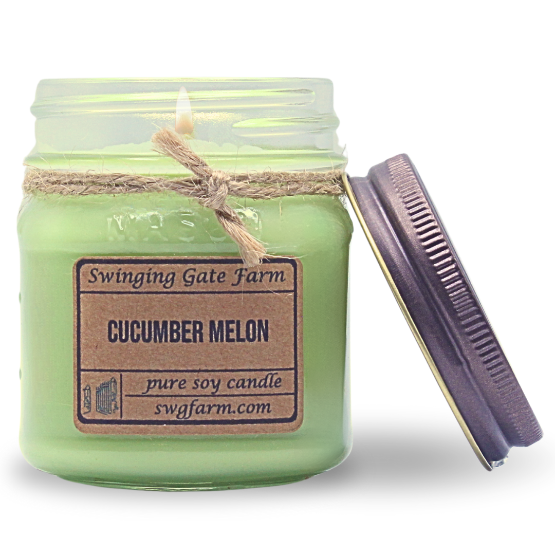 Cucumber Melon - 8oz candle - Farmhouse Collection