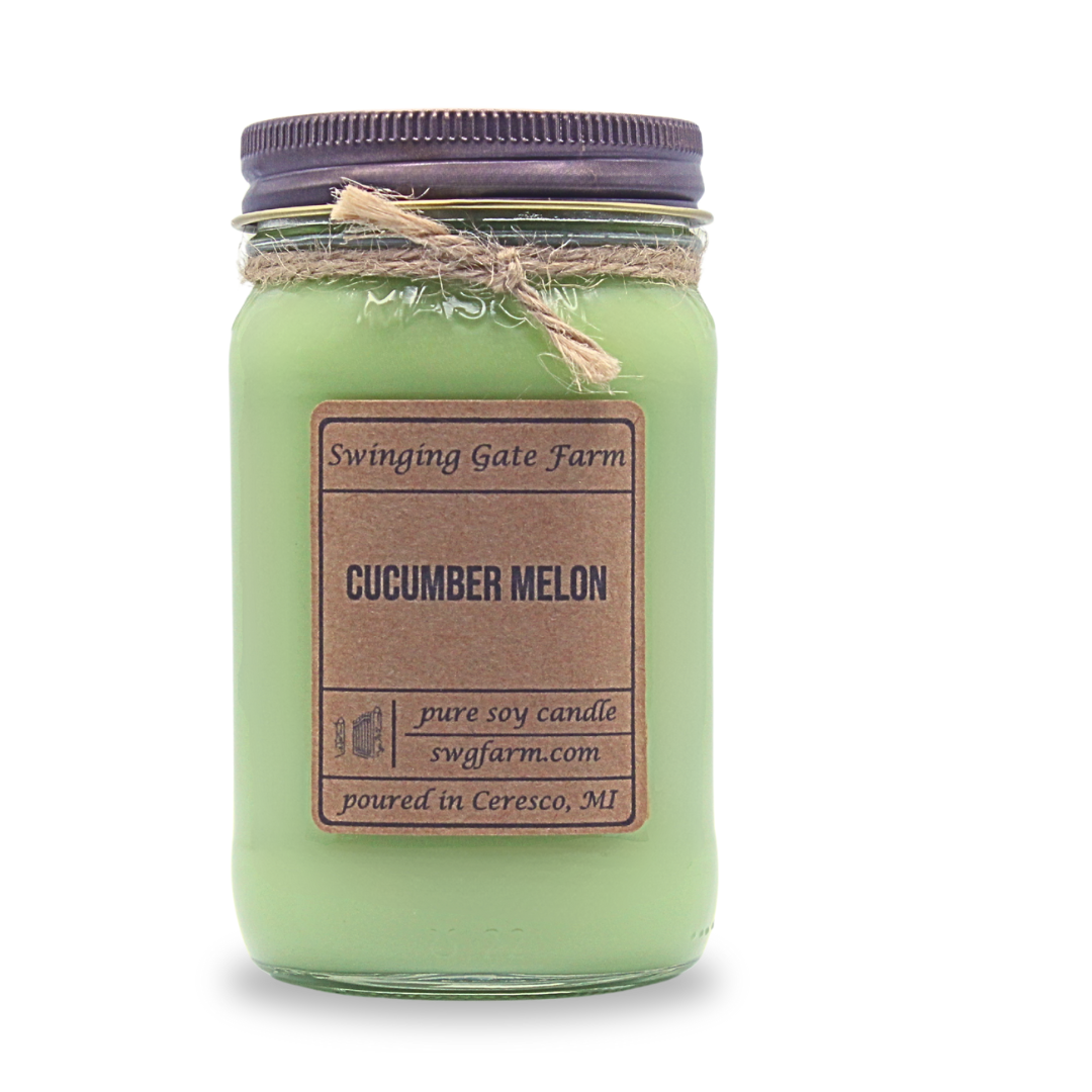 Cucumber Melon - 16oz candle - Farmhouse Collection