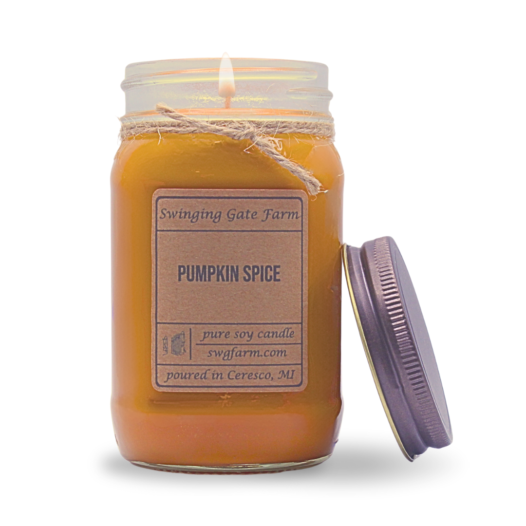 Pumpkin Spice - 16oz candle - Farmhouse Collection