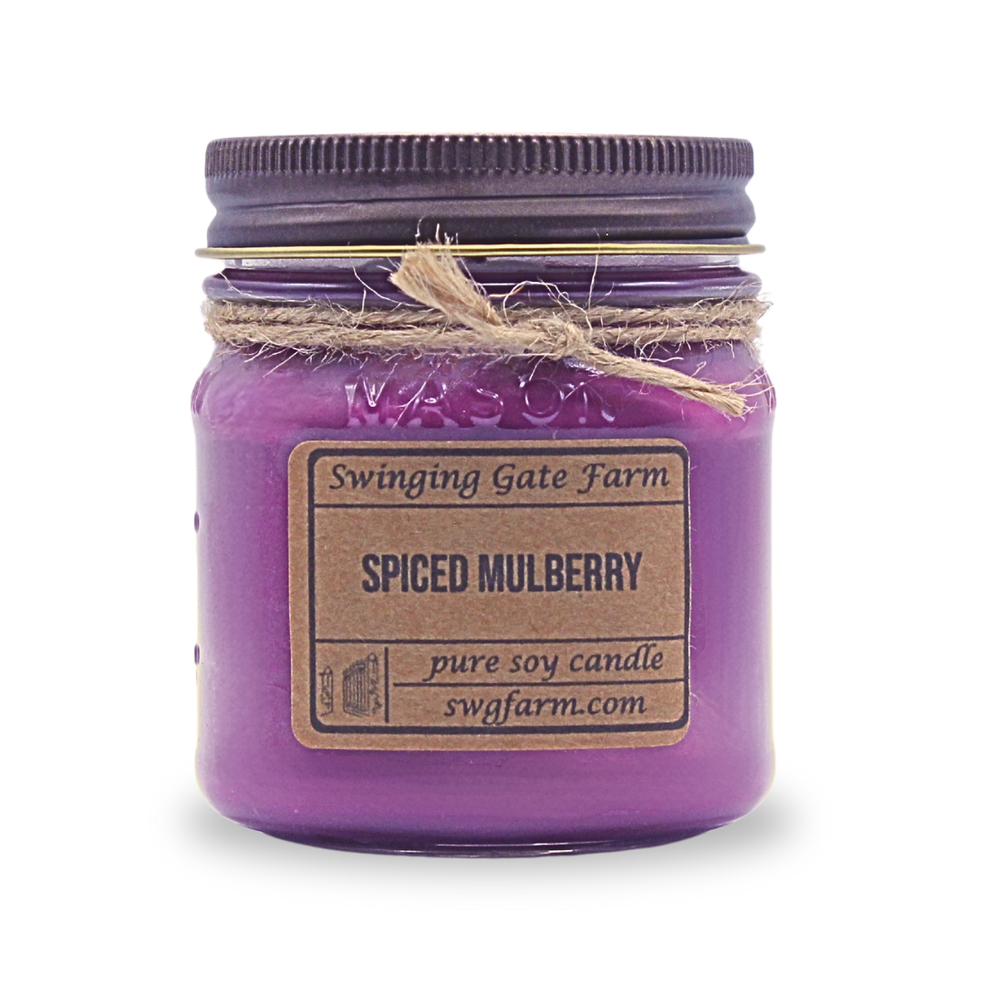 Spiced Mulberry - 8oz candle - Farmhouse Collection