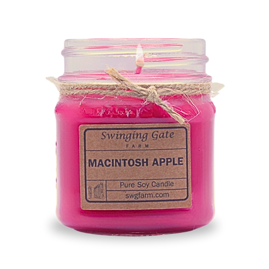 Macintosh Apple - 8oz candle - Farmhouse Collection