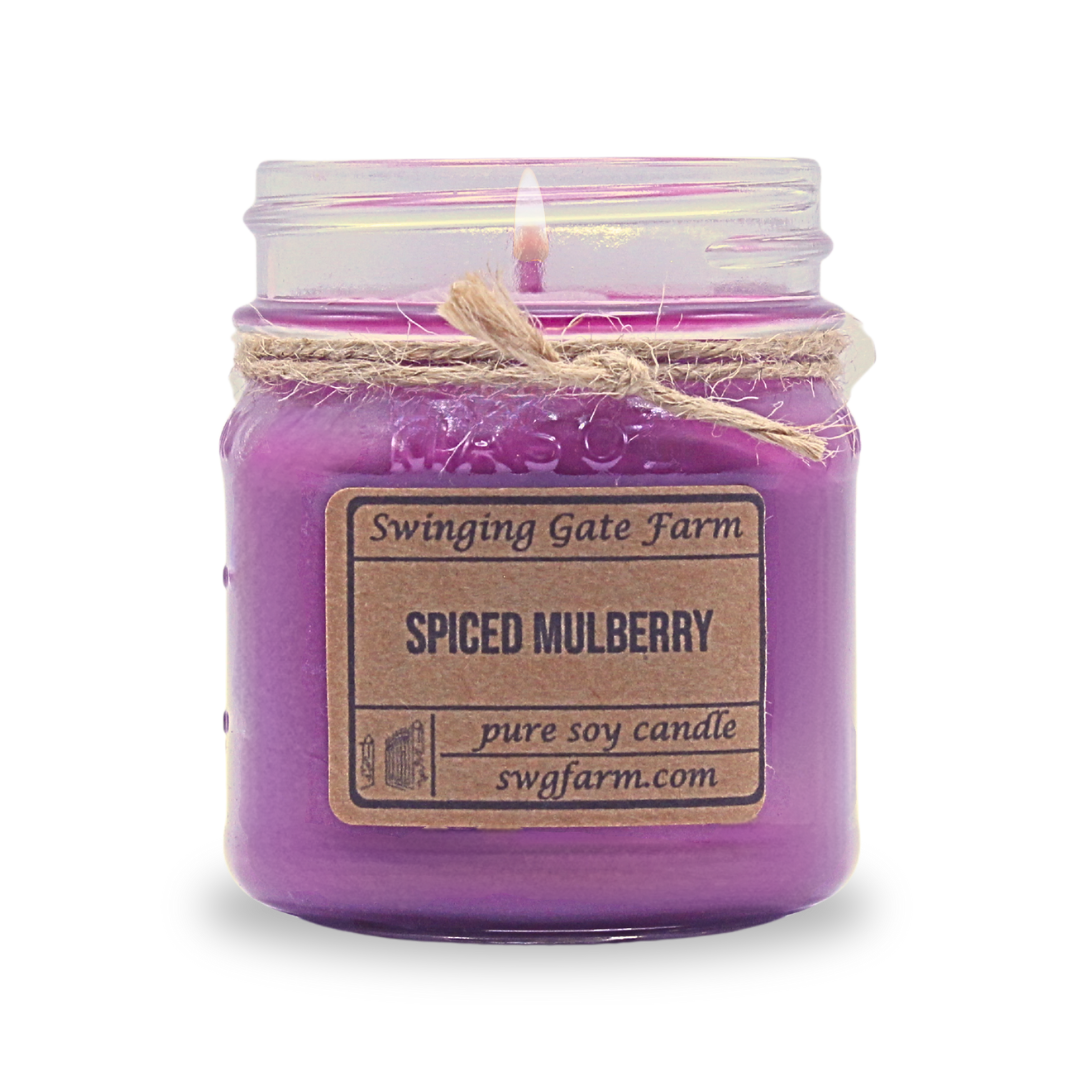 Spiced Mulberry - 8oz candle - Farmhouse Collection