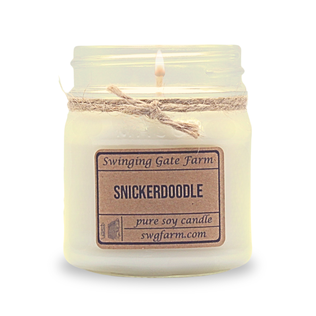 Snickerdoodle - 8oz candle - Farmhouse Collection