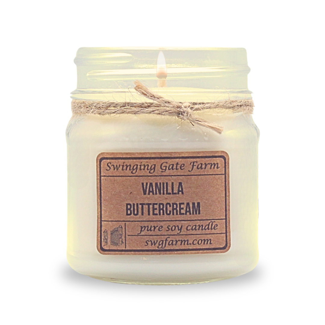 Vanilla Buttercream - 8oz candle - Farmhouse Collection