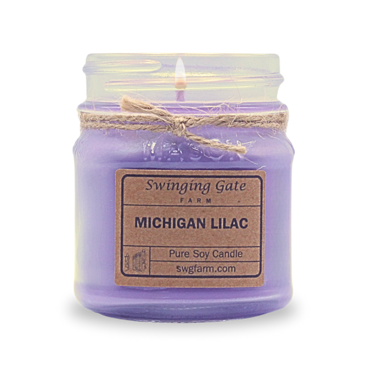 Michigan Lilac - 8oz Candle - Farmhouse Collection