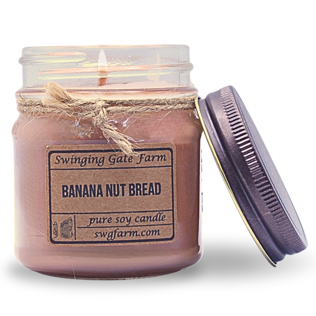 Banana Nut Bread - 8oz Candle - Farmhouse Collection