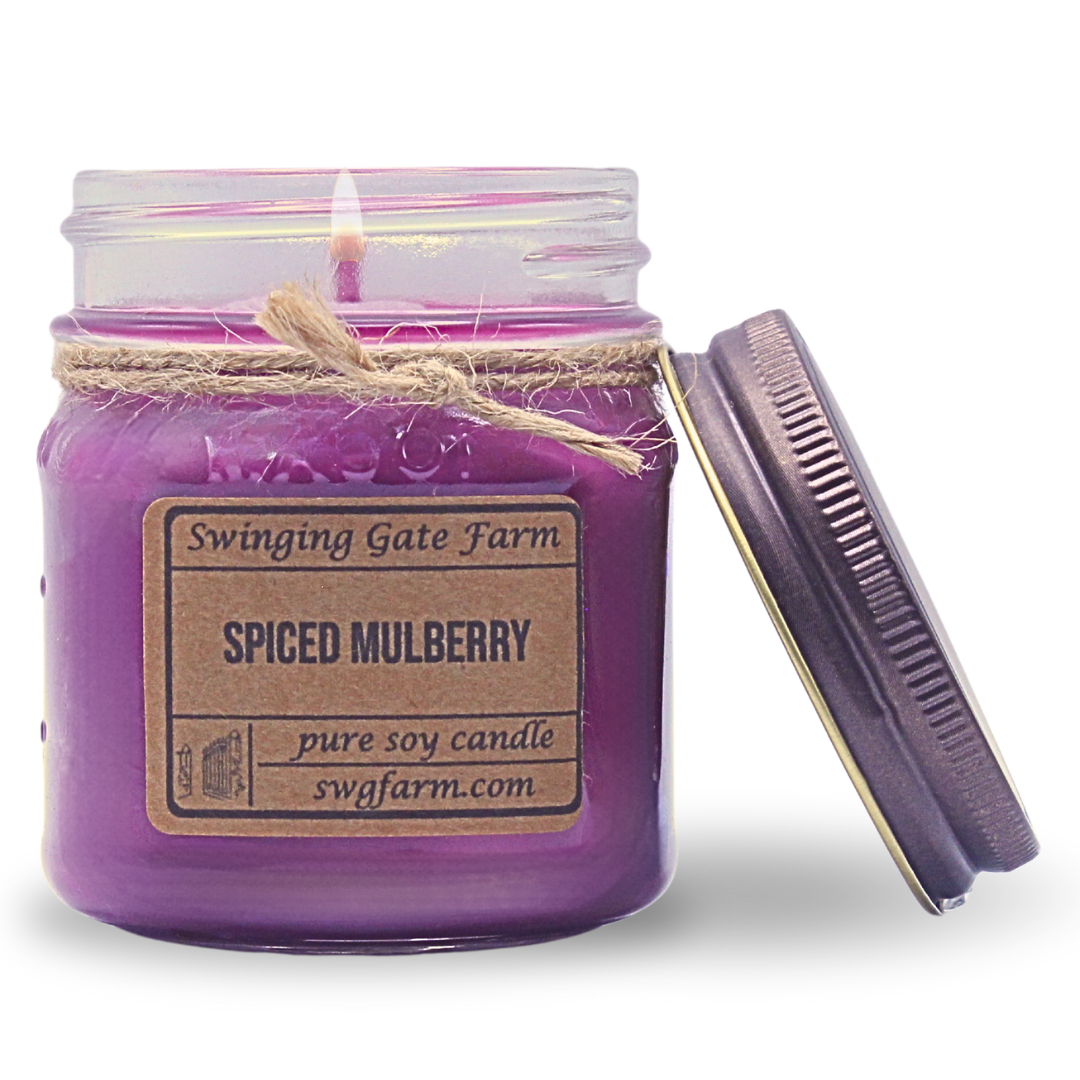 Spiced Mulberry - 8oz candle - Farmhouse Collection