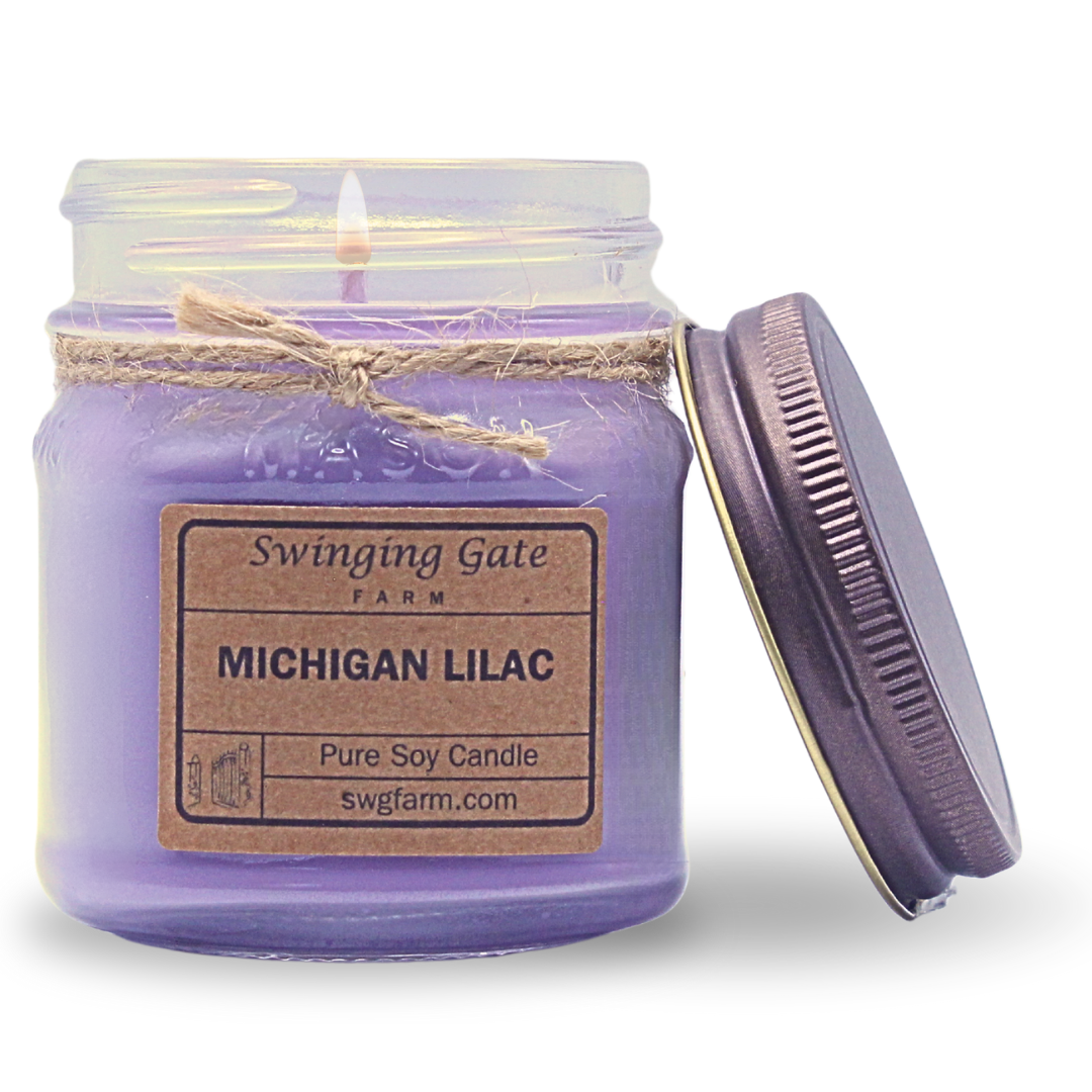 Michigan Lilac - 8oz Candle - Farmhouse Collection