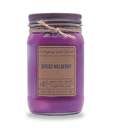 Spiced Mulberry - 16oz candle - Farmhouse Collection