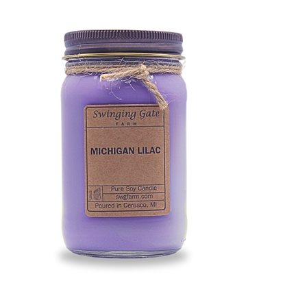 Michigan Lilac - 16oz Candle - Farmhouse Collection