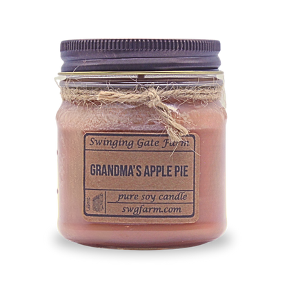 Grandma's Apple Pie - 8oz candle - Farmhouse Collection