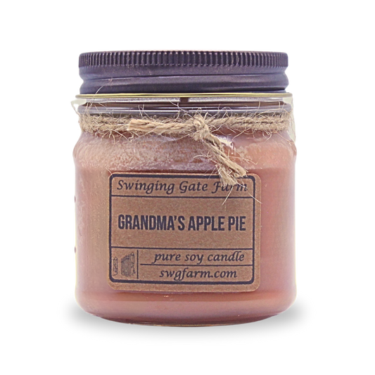 Grandma's Apple Pie - 8oz candle - Farmhouse Collection