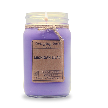 Michigan Lilac - 16oz Candle - Farmhouse Collection