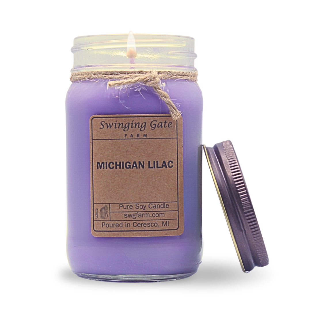 Michigan Lilac - 16oz Candle - Farmhouse Collection