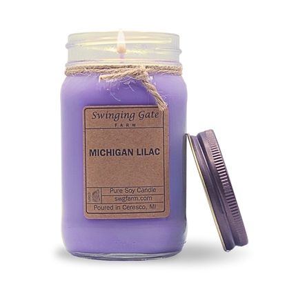 Michigan Lilac - 16oz Candle - Farmhouse Collection