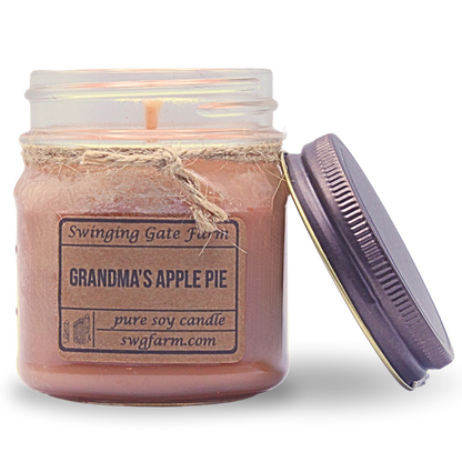 Grandma's Apple Pie - 8oz candle - Farmhouse Collection
