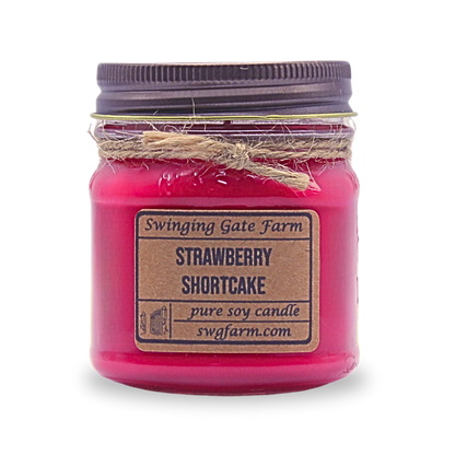 Strawberry Shortcake - 8oz Candle - Farmhouse Collection