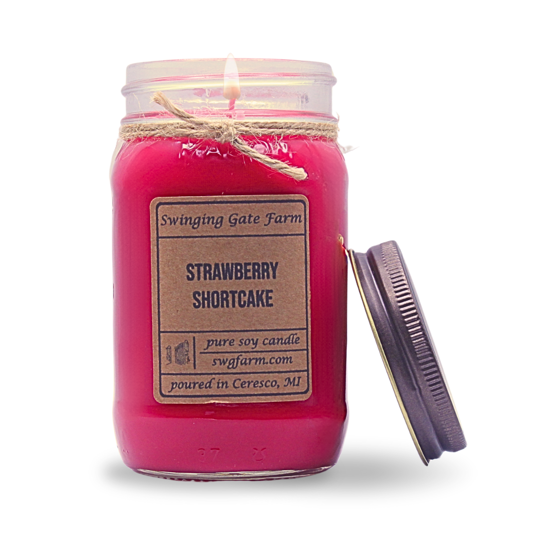 Strawberry Shortcake - 16oz Candle - Farmhouse Collection