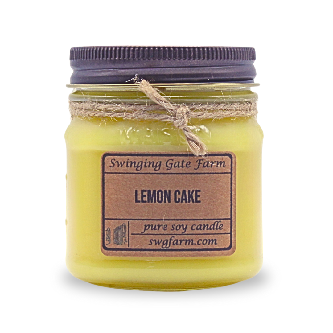 Lemon Cake - 8oz Candle - Farmhouse Collection