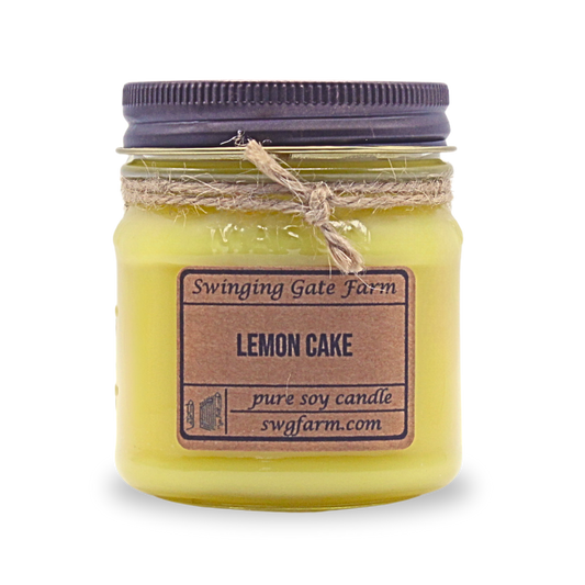 Lemon Cake - 8oz Candle - Farmhouse Collection