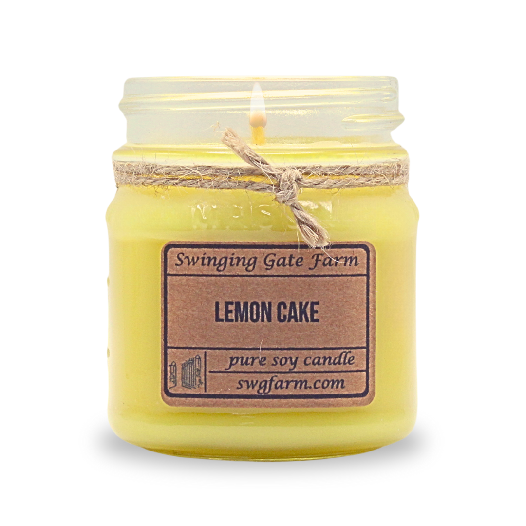 Lemon Cake - 8oz Candle - Farmhouse Collection