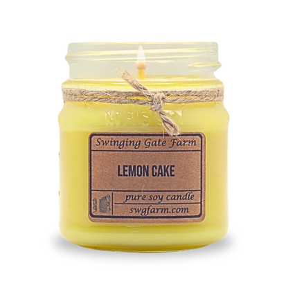 Lemon Cake - 8oz Candle - Farmhouse Collection
