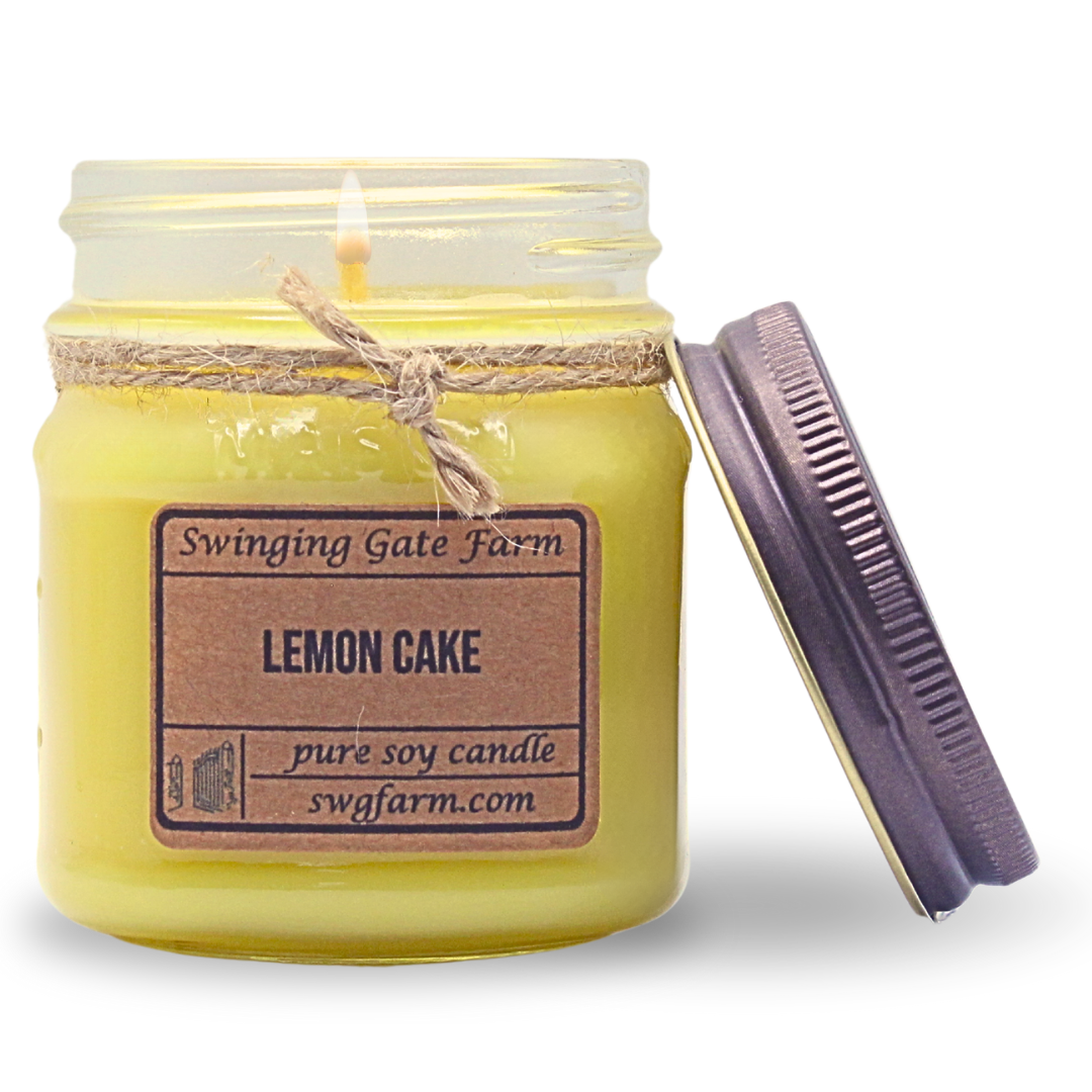 Lemon Cake - 8oz Candle - Farmhouse Collection