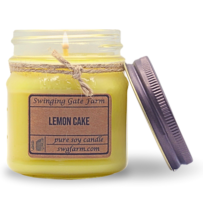 Lemon Cake - 8oz Candle - Farmhouse Collection