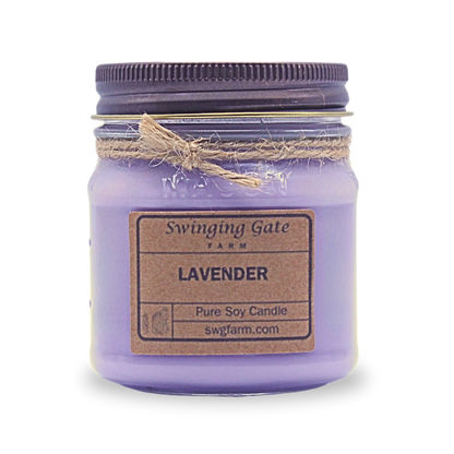 Lavender - 8oz Candle - Farmhouse Collection