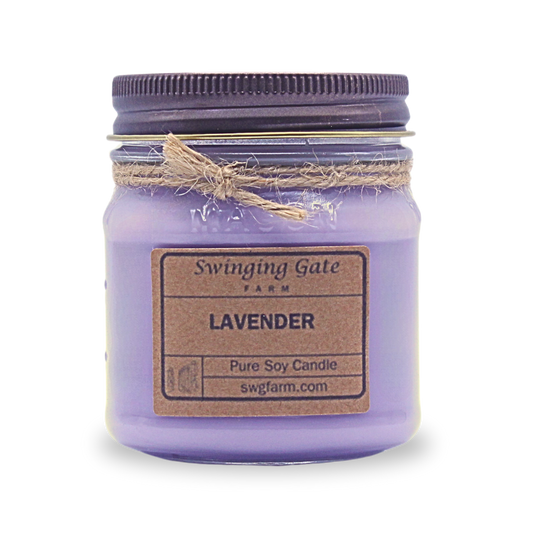 Lavender - 8oz Candle - Farmhouse Collection