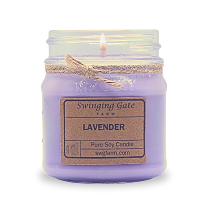 Lavender - 8oz Candle - Farmhouse Collection